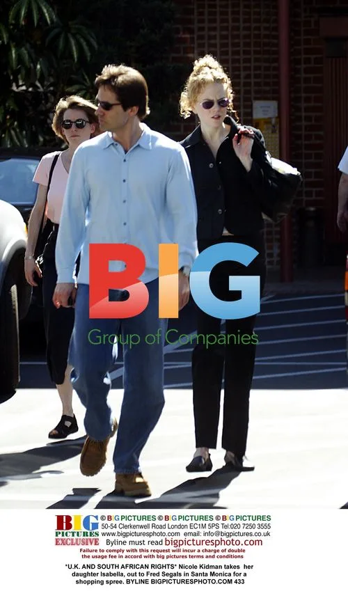 Nicole Kidman and daughter Isabella shopping in Santa Monica