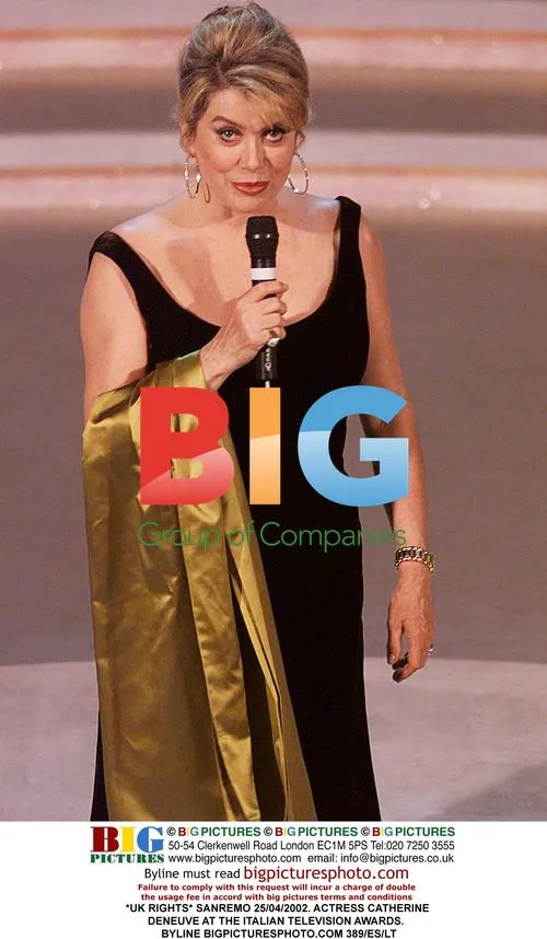 Catherine Deneuve at Italian TV Awards