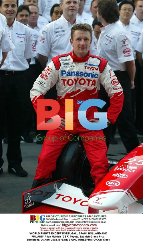 Allan McNish at 2002 Spanish Grand Prix