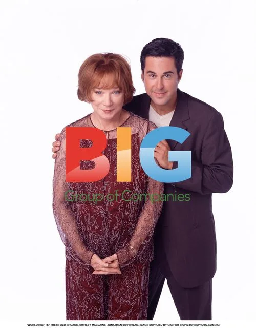 Shirley MacLaine & Jonathan Silverman in 'These Old Broads'