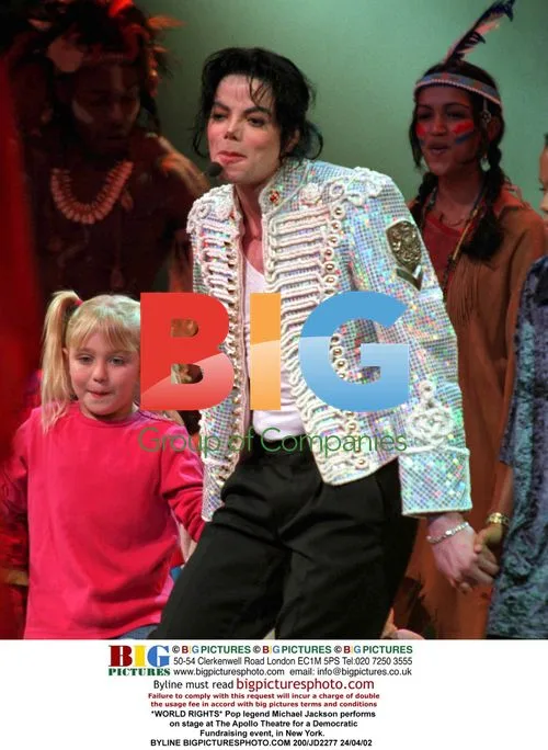 Michael Jackson Performing at Democratic Fundraiser