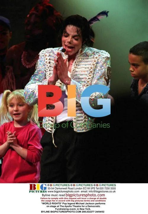 Michael Jackson at Democratic Fundraiser