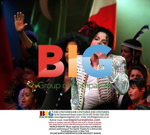 Diana Ross and Michael Jackson at The Apollo Theatre