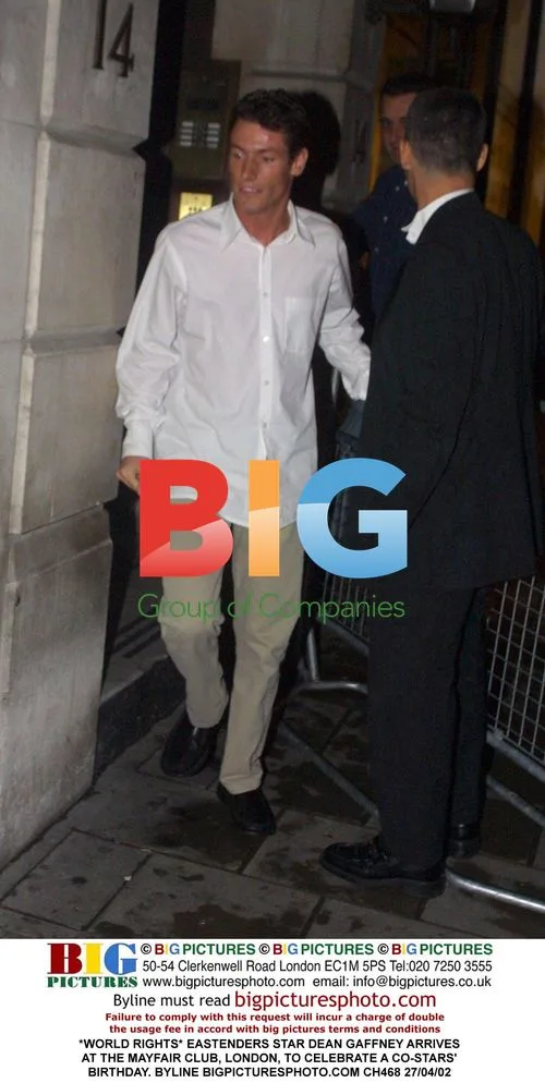 Dean Gaffney at Mayfair Club Birthday
