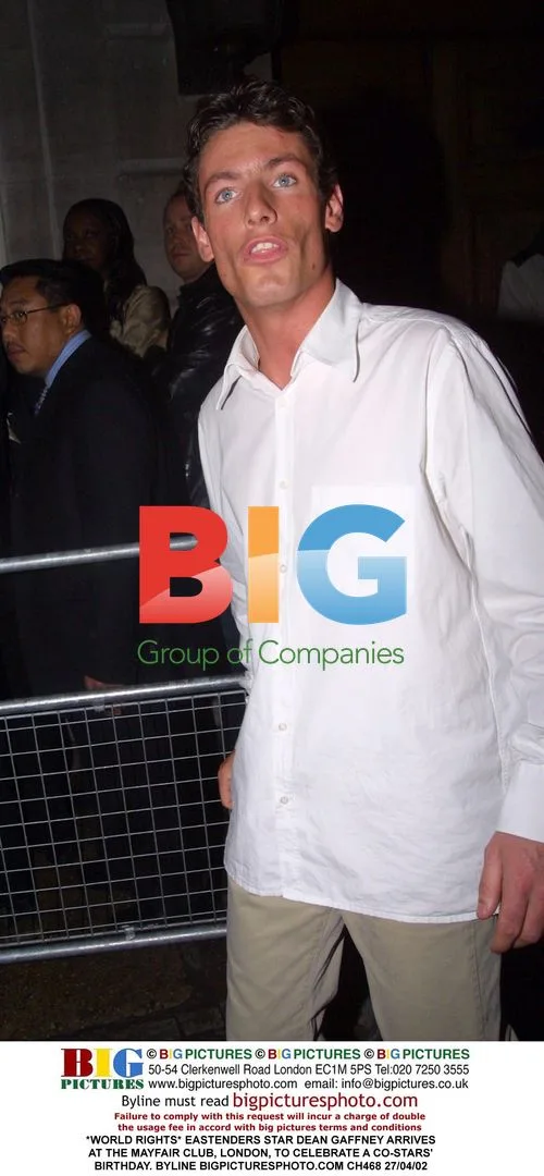EastEnders Star Dean Gaffney at Mayfair Club