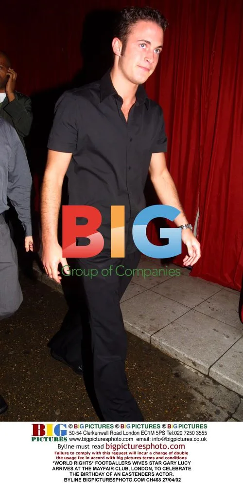 Gary Lucy at Mayfair Club Birthday Celebration