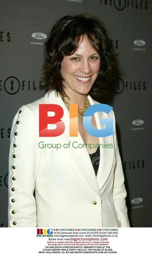 Annabeth Gish at X-Files Finale Party