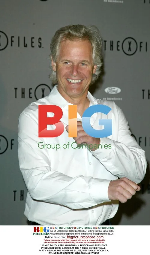 Chris Carter at X-Files Series Finale Party
