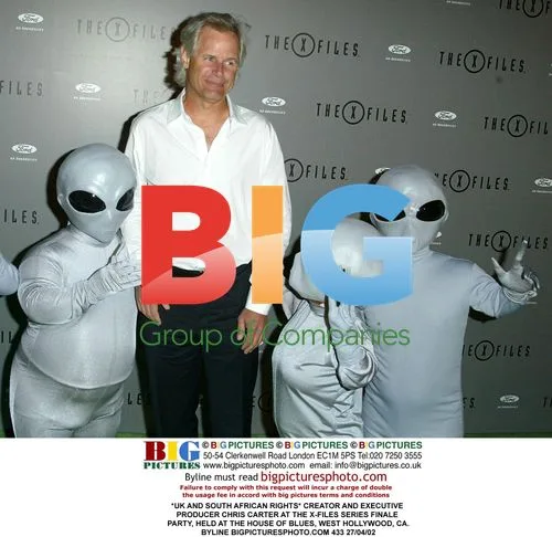 Chris Carter at The X-Files Series Finale Party