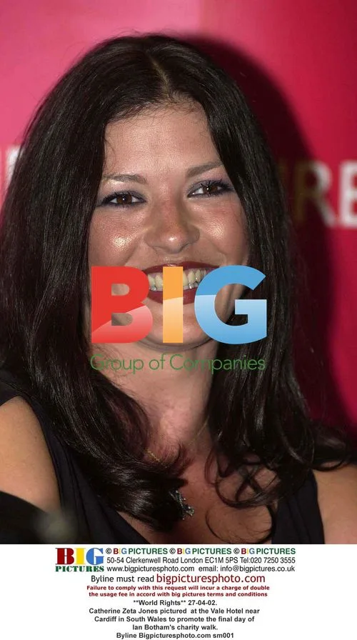 Catherine Zeta Jones promotes Botham charity walk