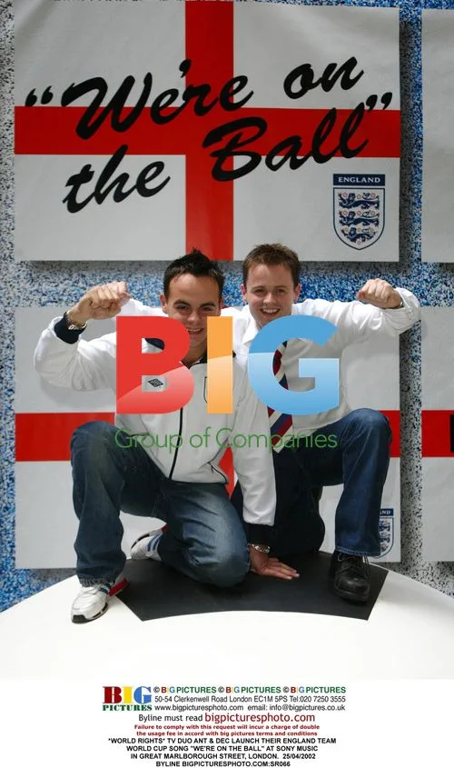 Ant & Dec Launch World Cup Song