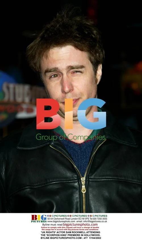 Sam Rockwell at 'Scorpion King' Premiere