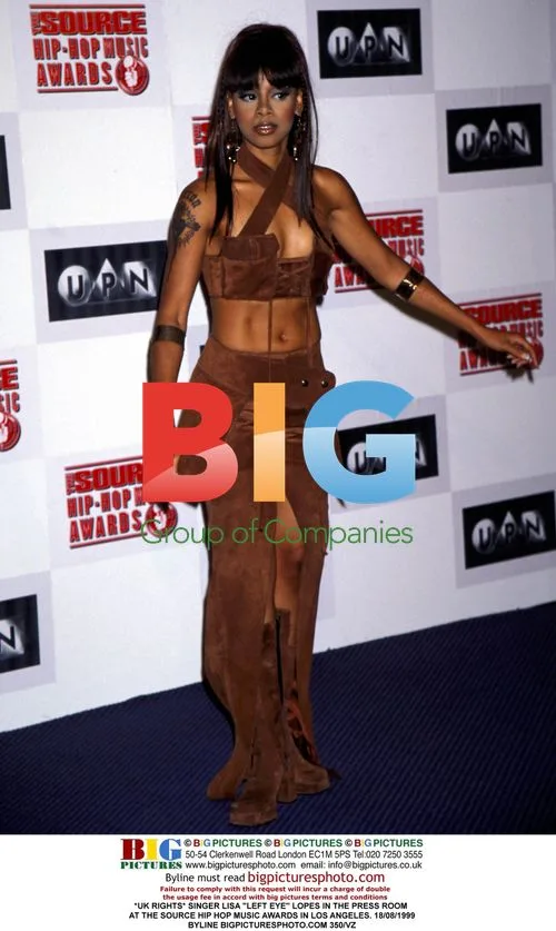 Singer Lisa "Left Eye" Lopes at Source Hip Hop Music Awards