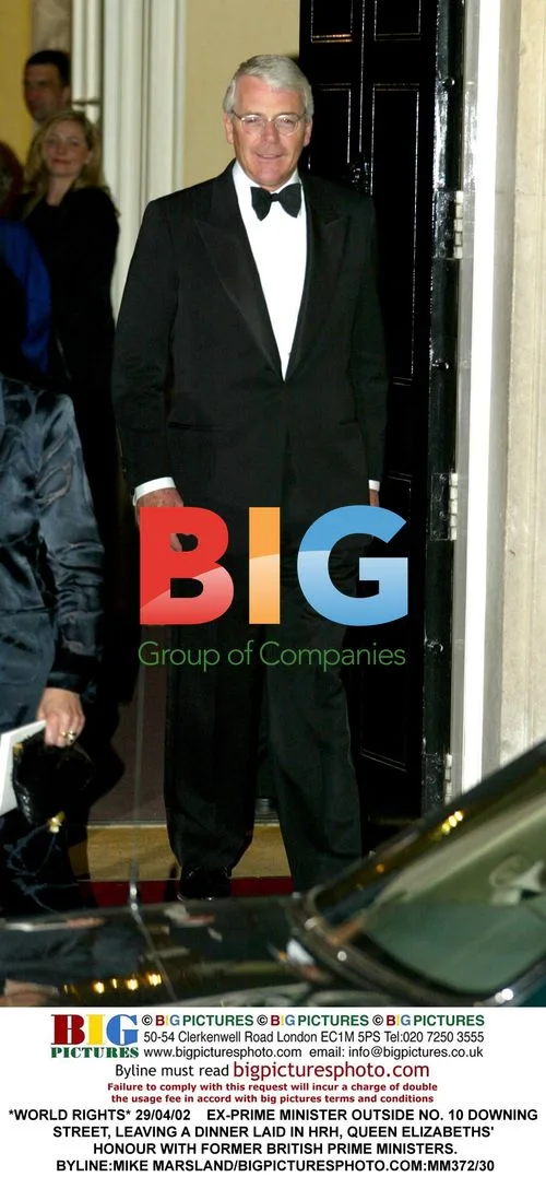 Ex-PM Leaving Downing Street Dinner