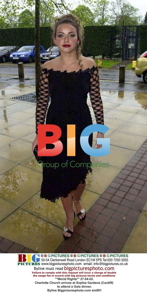 Charlotte Church Attends Gala Dinner in Cardiff