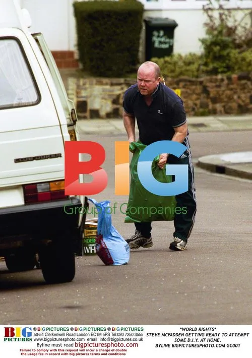 Steve McFadden Doing DIY at Home