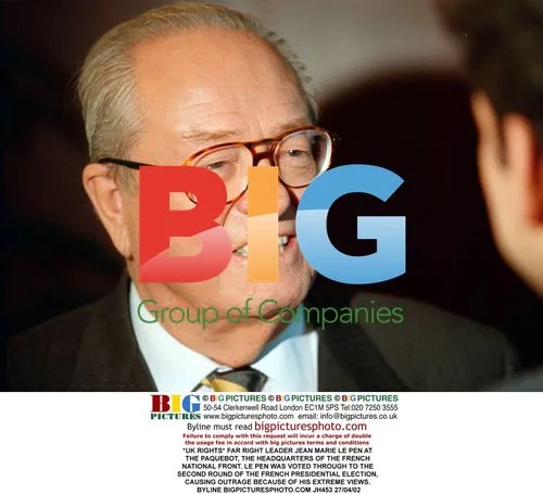 Far right leader Jean Marie Le Pen