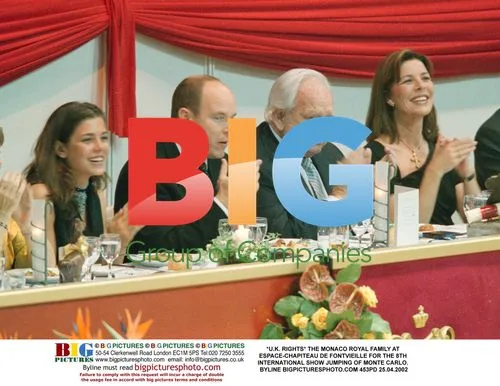 Monaco Royal Family at Show Jumping Event
