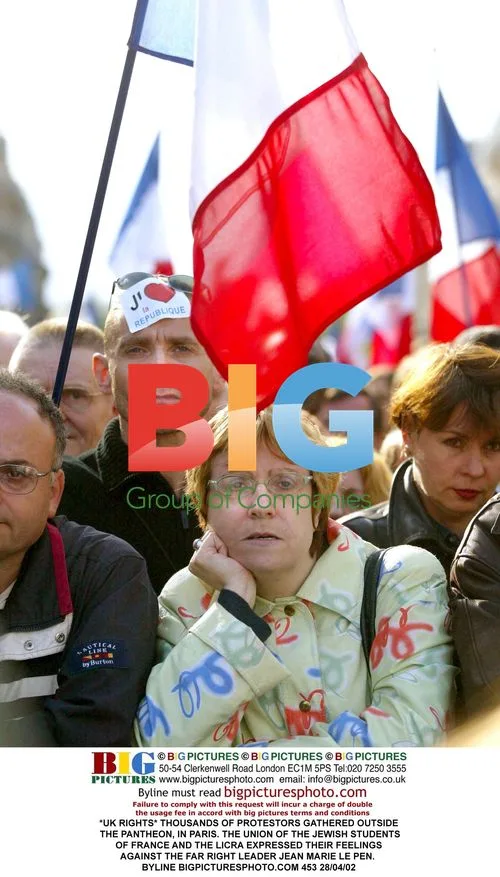 Protest Against Far-Right Leader in Paris