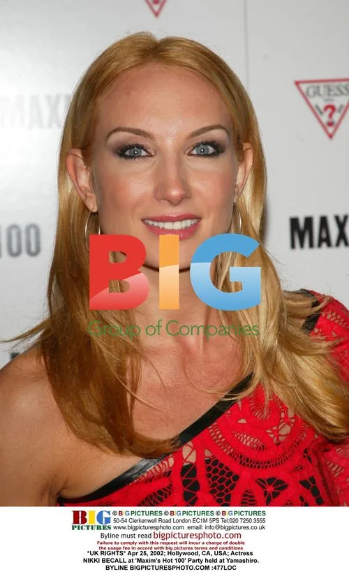 Nikki Becall at Maxim's Hot 100 Party