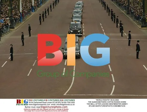 The Queen Mother's Coffin Procession