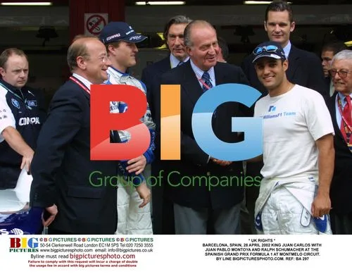 King Juan Carlos with Motorsport Drivers