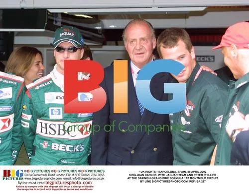 King Juan Carlos at Spanish Grand Prix