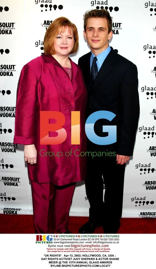 Judy Shepard & Shane Meier at GLAAD Awards