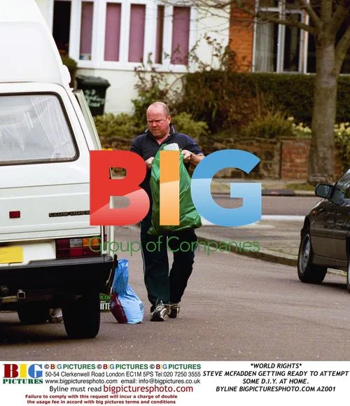Steve McFadden Doing DIY at Home
