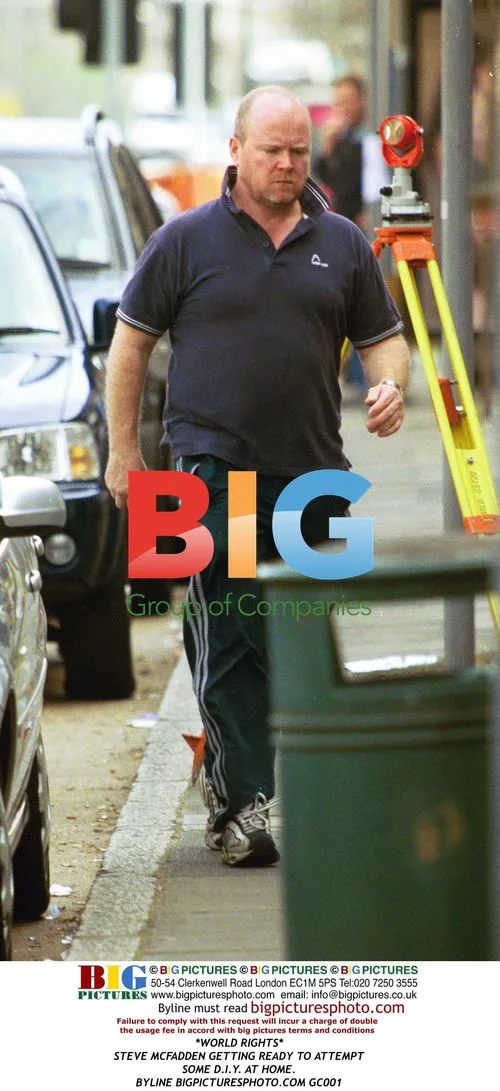 Steve McFadden prepping for DIY at home