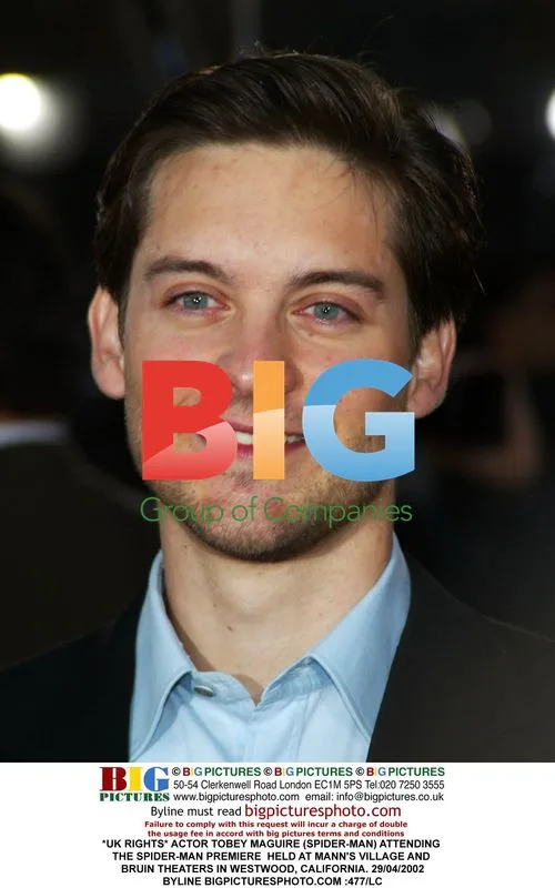 Tobey Maguire at 'Spider-Man' premiere