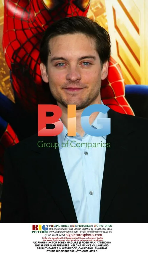 Tobey Maguire at Spider-Man Premiere