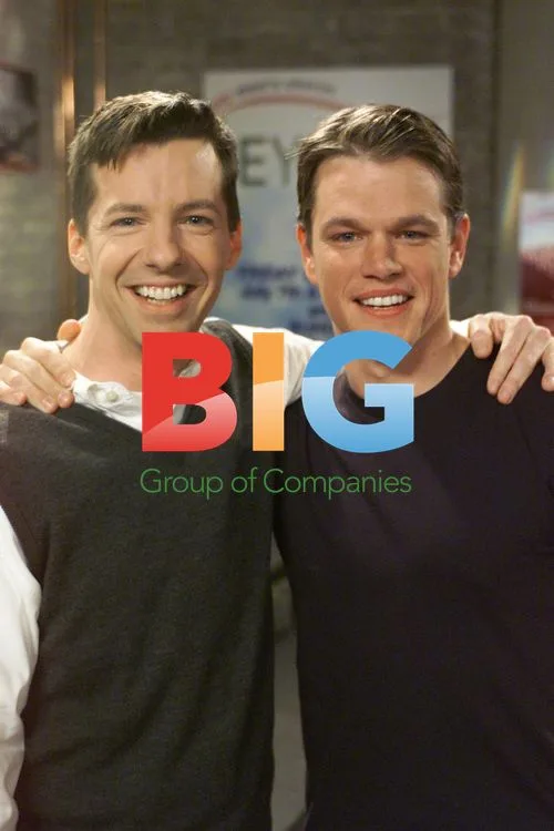 Sean Hayes and Matt Damon in Will & Grace