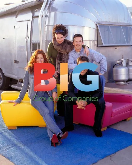 WILL & GRACE cast portrait