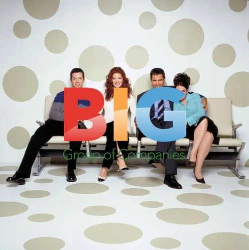 WILL & GRACE cast portrait