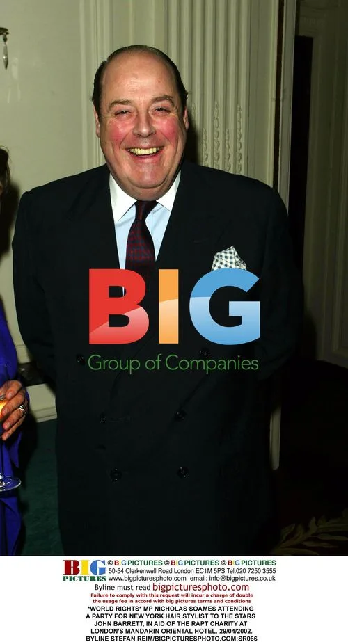 MP Nicholas Soames at Hair Stylist Charity Party