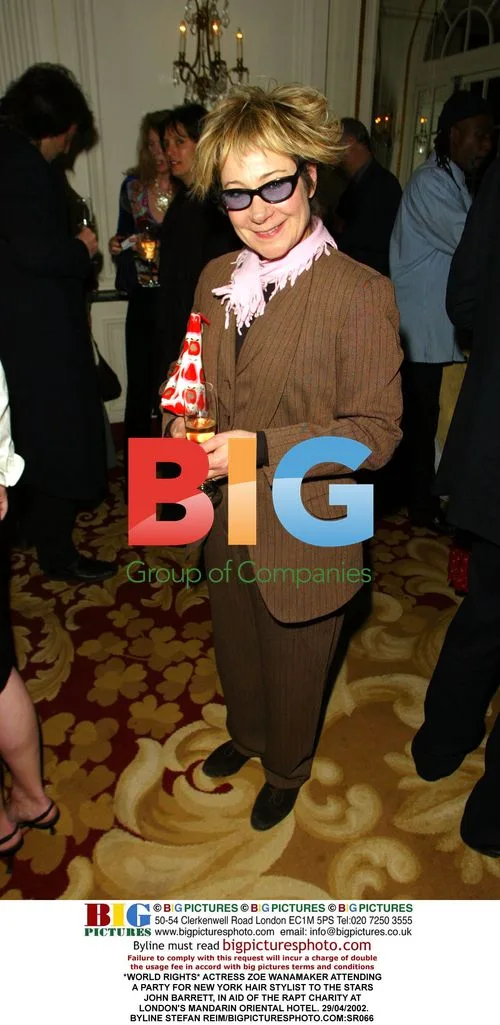 Zoe Wanamaker at Charity Party