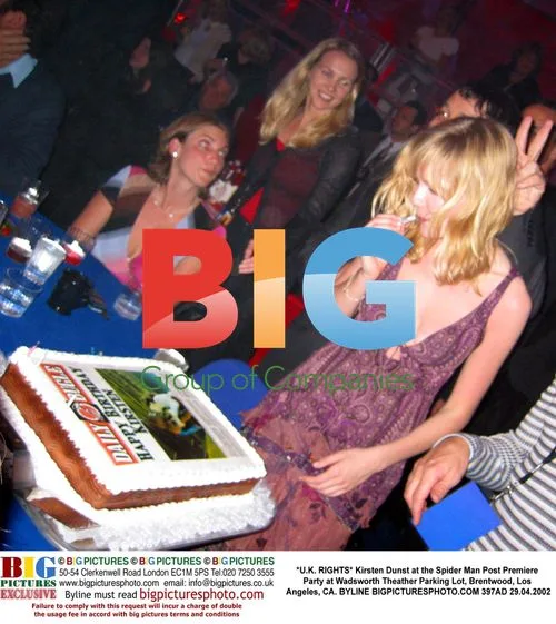 Kirsten Dunst at Spider Man Post Premiere Party