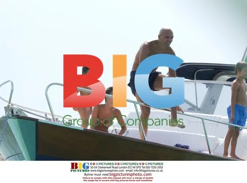 Footballer Sasa Jorgevich Relaxes on Yacht in Ibiza