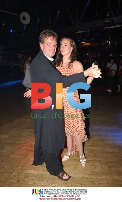 Tony Wilson dances with Yvette Livesey