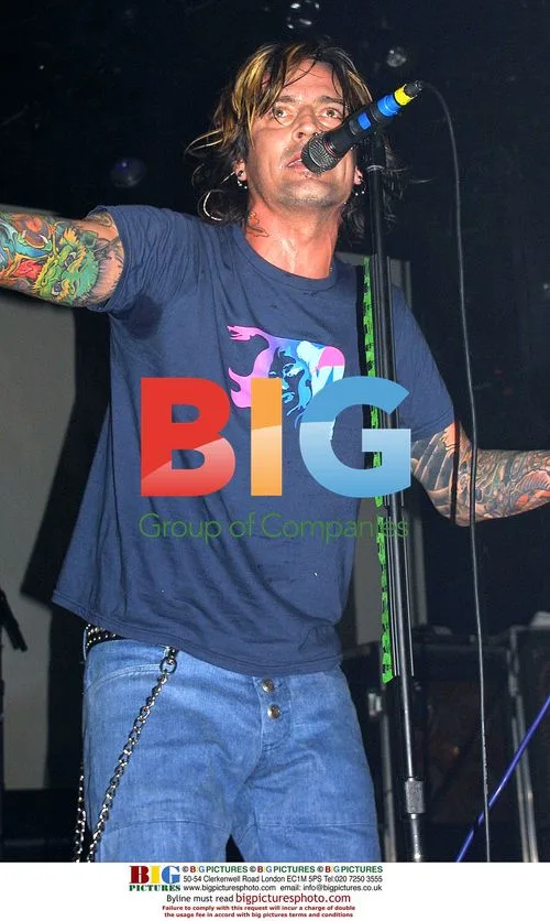Tommy Lee Performs at Concert in NYC