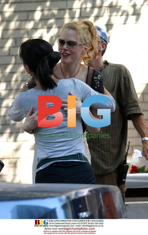 Nicole Kidman on set of "In The Cut" in NYC
