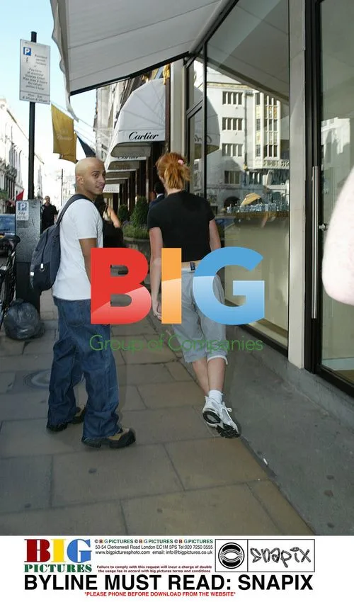 Patsy Palmer Shopping in London