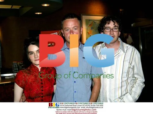 Shirley Henderson, Michael Winterbottom and Steve Coogan at "24 Hour Party People" premiere