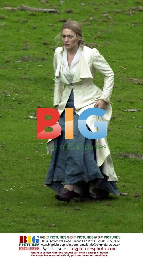 Kate Winslet and Johnny Depp filming 'Neverland'