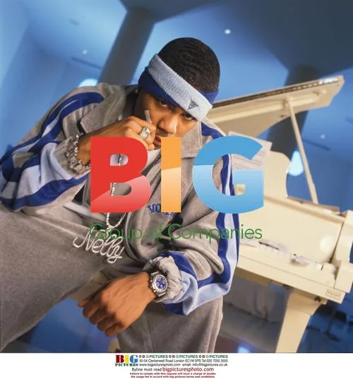 Nelly during Vokal clothing line photo shoot