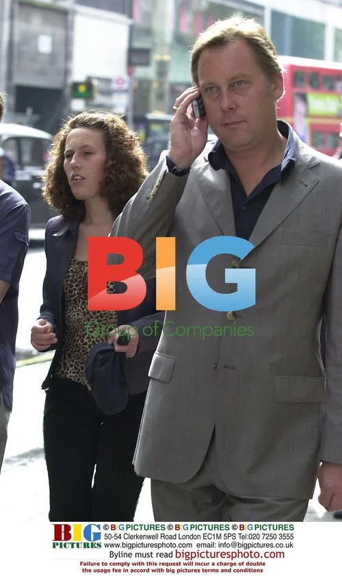Vic Reeves Spotted Chatting in London