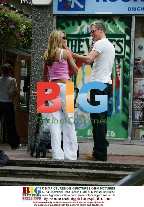 Jordan and Matt Peacock Out Shopping in Brighton