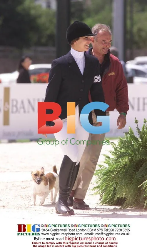 Princess Haya at Horse Competition in Spain