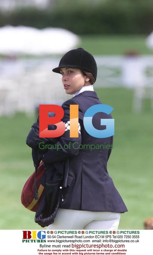 Princess Haya at Horse Competition in La Corua, Spain